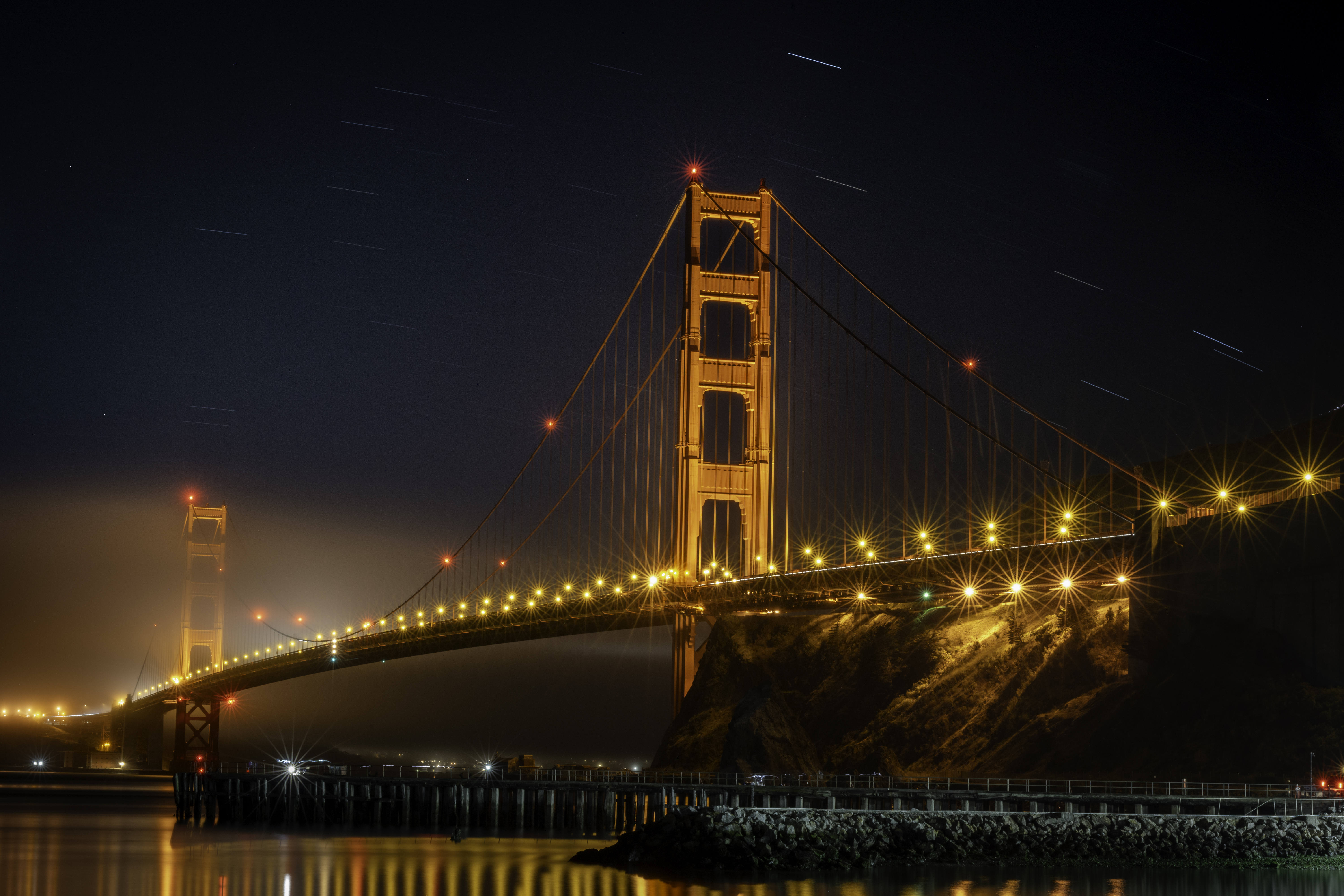 Golden Gate Bridge at Night