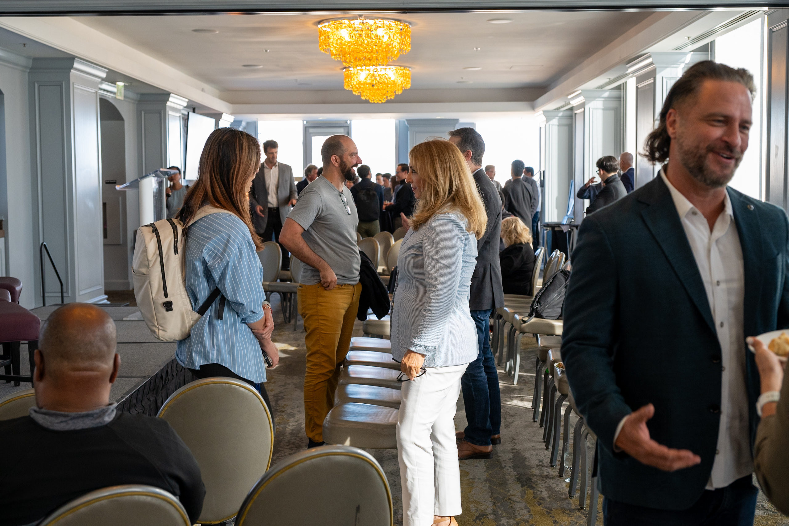 Bay Angels event partners and attendees